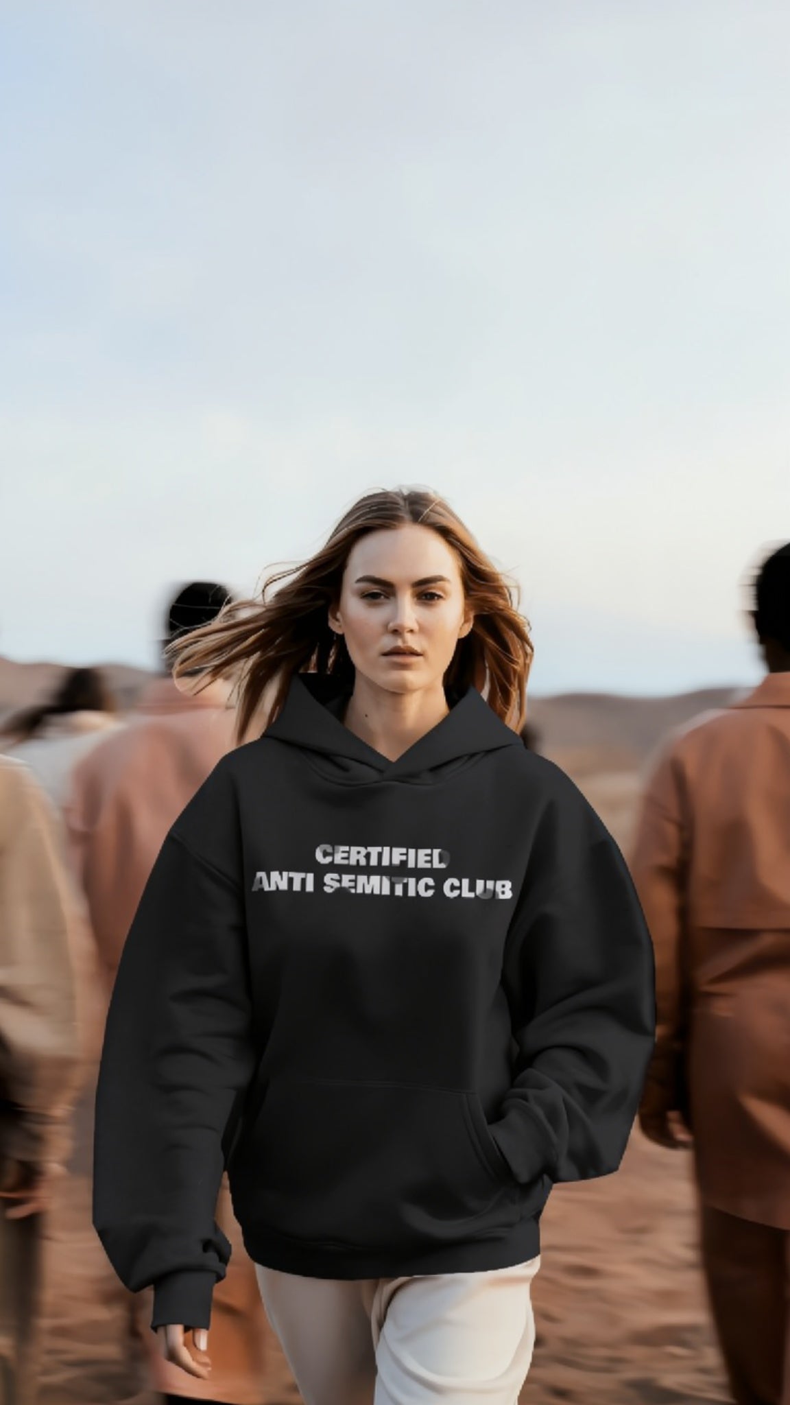 hoodie certified anti semitic club